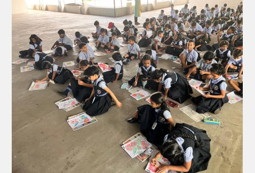 Painting and colouring